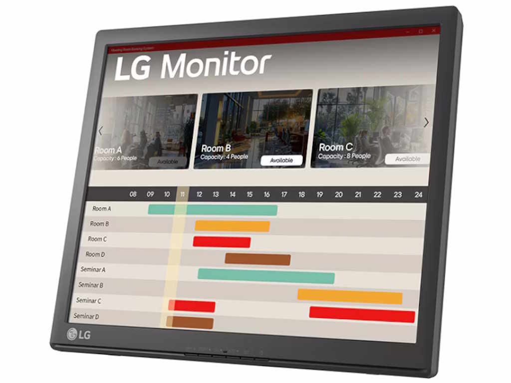 LG Monitor  17BR30T-B 17"/TN,Touch,5:4/1280x1024/75Hz/5ms GtG/VGA,USB/VESA/crna