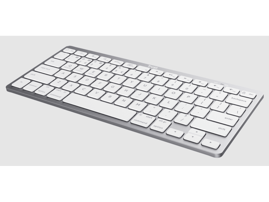 Trust Basics bluetoothwireless tastatura, ultra-thin, bluetooth 4.0, 10 m range, bijela