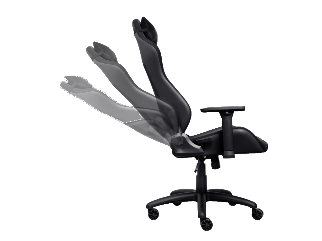 Trust GXT 714 gaming stolica RUYA, crna, udobna, podesiva, ergonomska, eco materijal