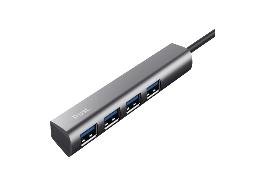 Trust Halyx USB-C to 4-portUSB-A 3.2 Gen1 Hub