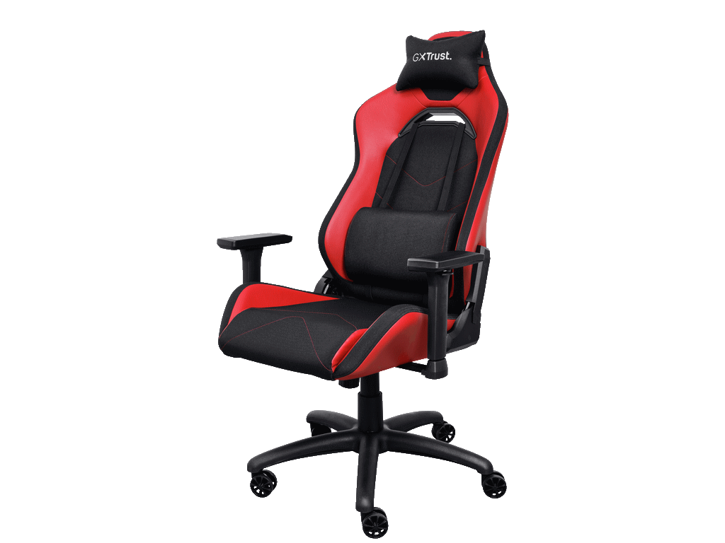 Trust GXT 714R gaming stolica RUYA, crvena, udobna, podesiv ergonomska, eko materijal