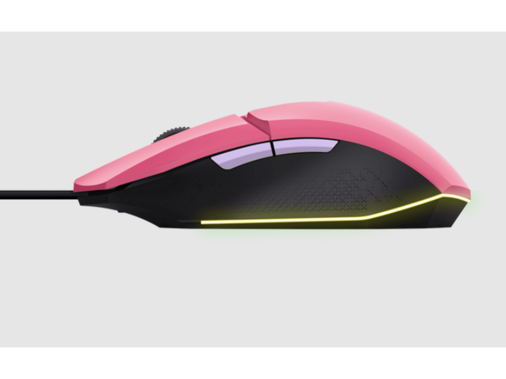 Trust Miš  GXT109P FELOX gaming/pink