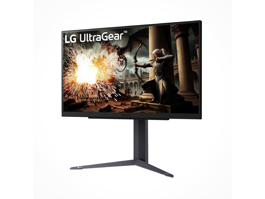 LG 27'' UltraGear 27GS75Q-BIPS, QHD (2560x1440), 300cd200Hz, 2xHDMI, DP, Tilt, Swivel, Pivot