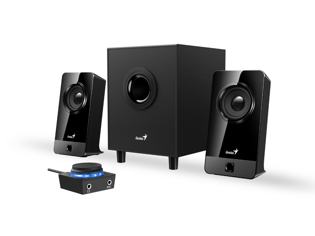 Genius SW-G2.1 300X zvučnici 2.1, 10w RMS, 3.5mm, 25Hz - 18000 Hz, Subwoofer 3.5w