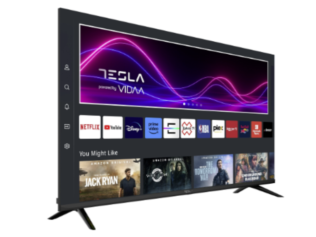 TESLA TV 43M325BUS UHD Smart-VIDAA OS-Hotel mode--EON,Netflix,Prime Video,YouTube..