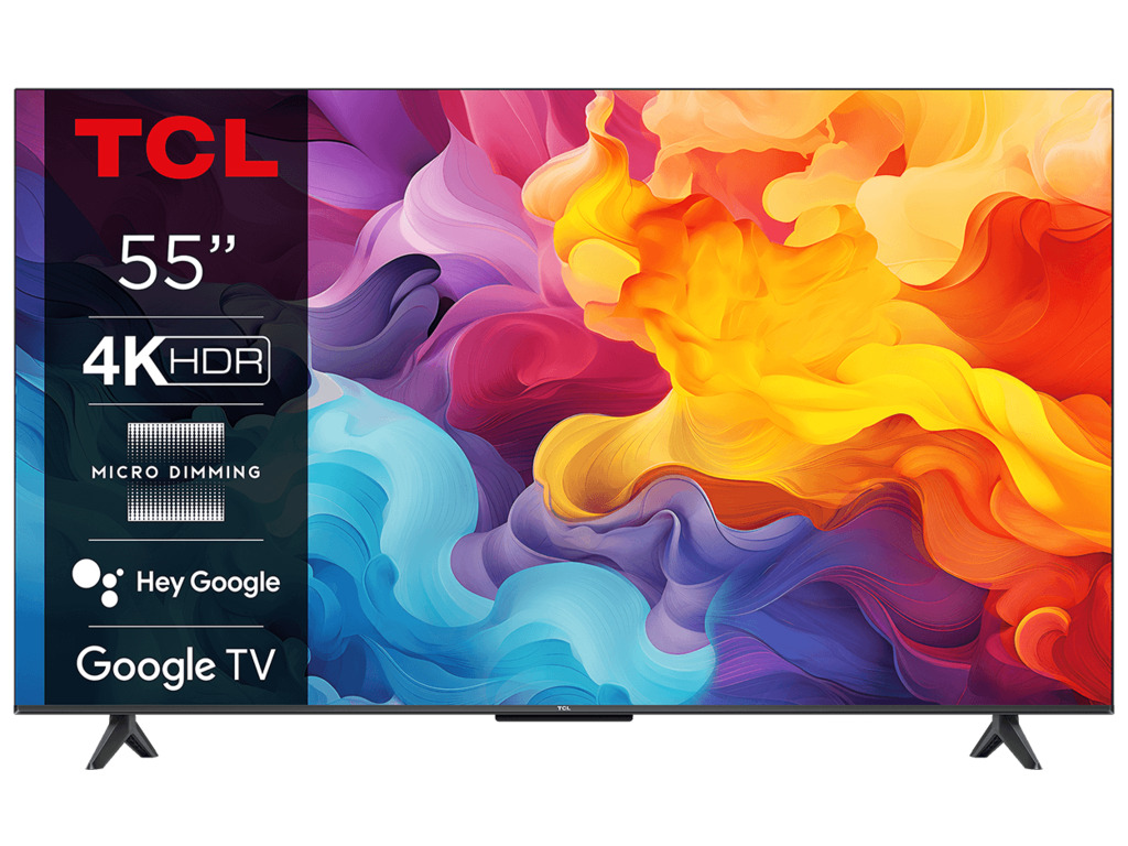 TCL SMART LED TV 55  55V6B 3840x2160/4K/UHD/DVB-T2/C/S2/Google TV