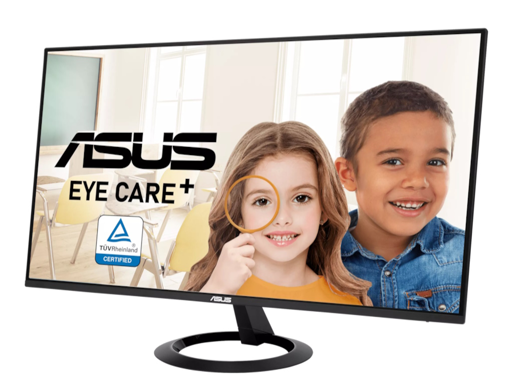 Asus 24" VZ24EHF Eye Care 1ms23.8"IPS,FHD,250cd,100Hz,HDMI,Gaming, Tilt +23-5.VESA 75x75, Crna boja