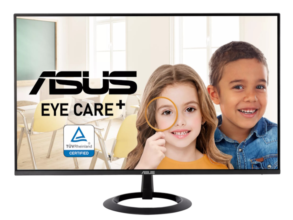 Asus 24" VZ24EHF Eye Care 1ms23.8"IPS,FHD,250cd,100Hz,HDMI,Gaming, Tilt +23-5.VESA 75x75, Crna boja