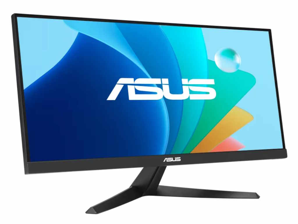 Asus 21,5" monitor VY229HF 1ms21,5"IPS,FHD,250cd,100Hz,VGA,HDMI,VESA,Eye Care+, Tilt +23 ~ -5,crni