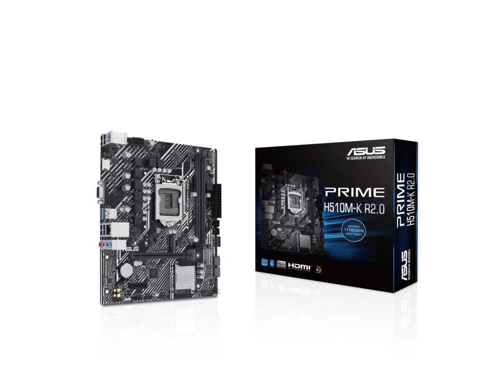 ASUS MB PRIME H510M-K R2.0Intel H470;LGA 1200;2xDDR4VGA,HDMI;Micro Atx, 1xM.2