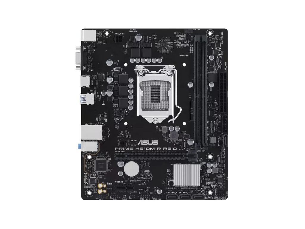 ASUS MB PRIME H510M-R R2.0-SIIntel H470, LGA1200, micro ATXPCIe 4.0, VGA, HDMI, 2xDDR4,