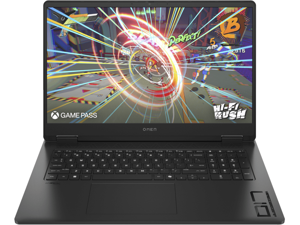 OMEN Gaming Laptop 17-db0002nm17,3''QHD, R7-8845HS, RTX407016GB DDR5, 1TB, Backlit RGB KB, WIFI6