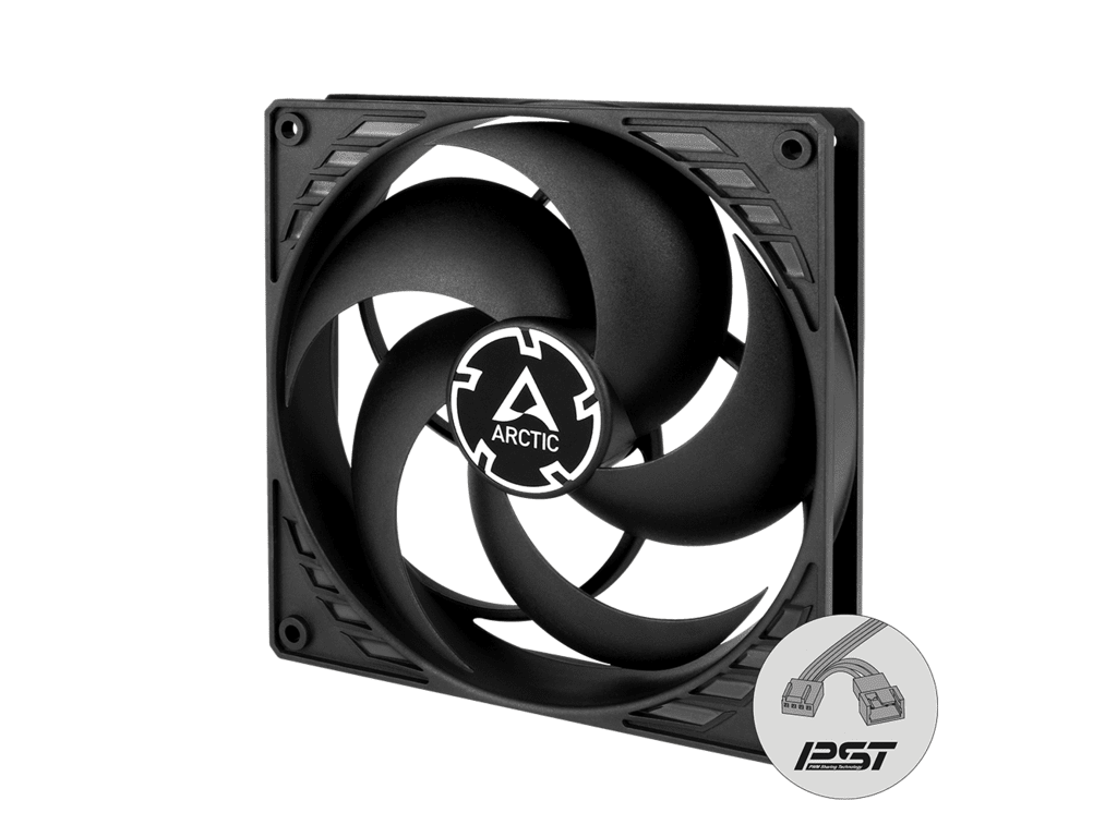 Arctic Fan P14 PWM PST pressure-optimised, 140mm fan with PWM PST