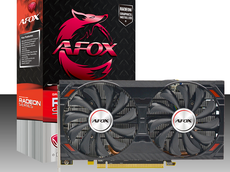 AFOX RX 5500 XT 8GB GDDR6, 128bit, 1x HDMI, 3x DPATX Dual Fan