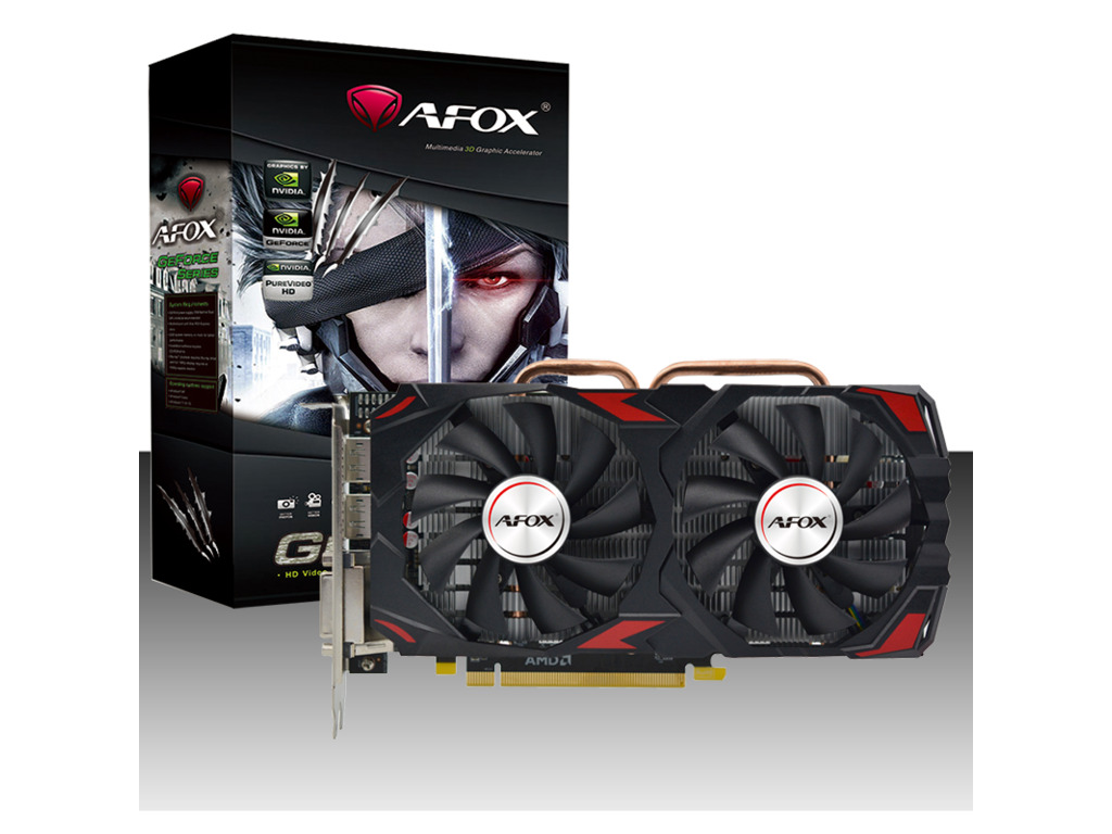 AFOX RX 570 8GB GamingGDDR5, 256bit, 1x HDMI, 2x DP,ATX Dual Fan