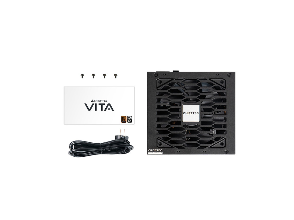 Chieftec PSU 750W, BPX-750-SVITA, 12cm fan, 80+ Bronze20+4 pin ATX, 4xPCIe, 6xSATA, 2xMOLEX