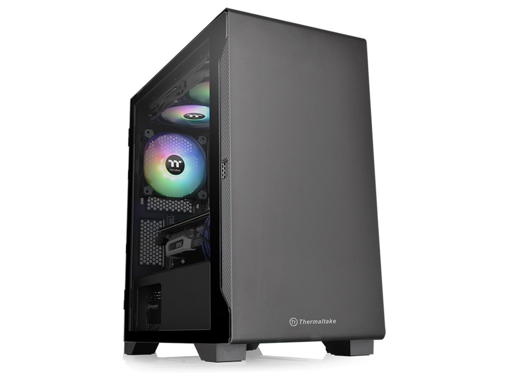 Thermaltake S100 TG Micro case tempered glass, 1x 120mm fan