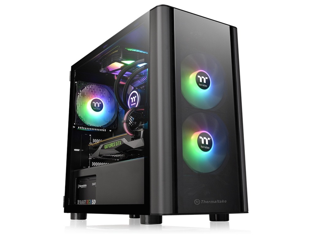 Thermaltake V150 TG Micro caseMicro ATX, tempered glass,1x 120mm standard fan, PSU cover,