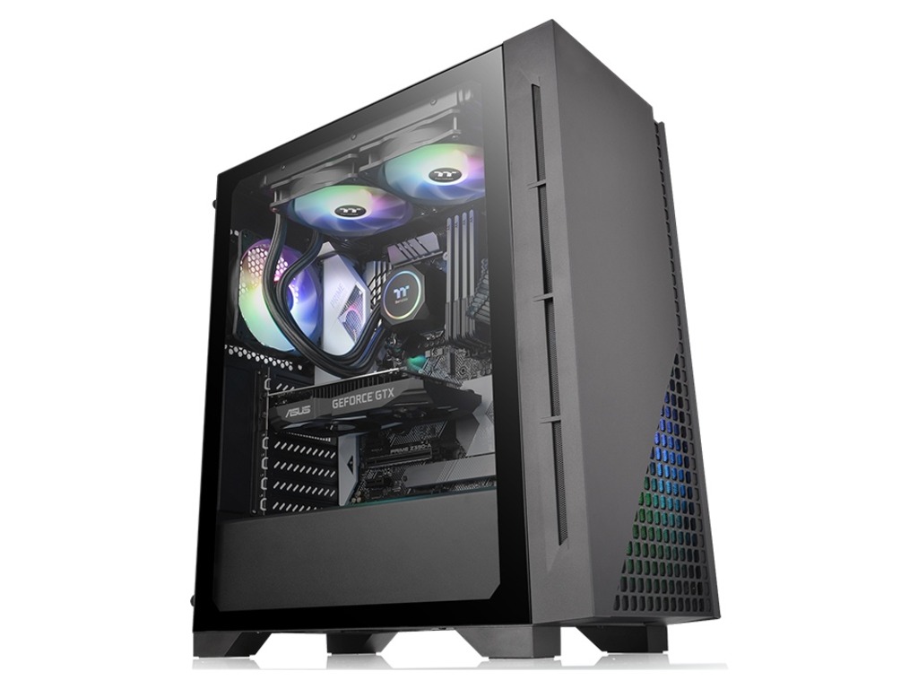 Thermaltake H330 TG Mid tower, tempered glass, 1x 120mm Standard fan