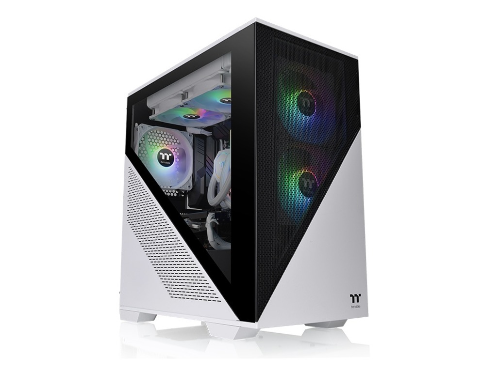 Thermaltake Divider 170 Snow ARGB, Micro case, 2x 120mm ARGB PWM fan