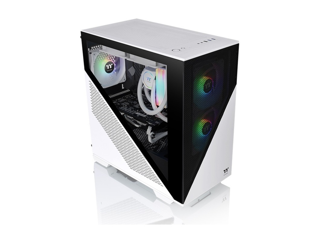 Thermaltake Divider 170 Snow ARGB, Micro case, 2x 120mm ARGB PWM fan