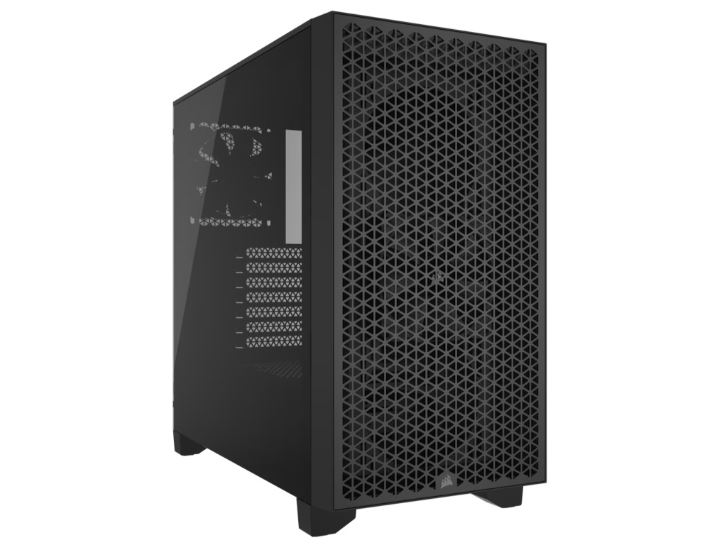 Corsair Kućište  3000D AIRFLOW Mid-Tower/Gaming/ATX/kaljeno staklo/bez napajanja/crna