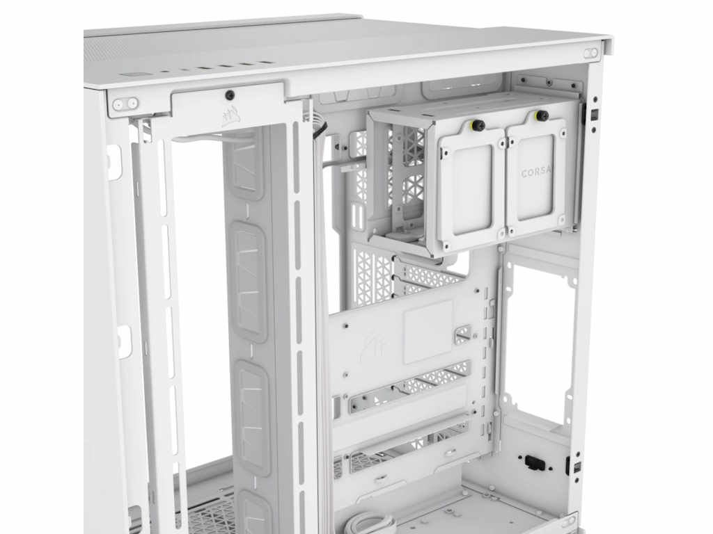 Corsair Kućište  6500D AIRFLOW Mid-Tower/ATX/kaljeno staklo/bez napajanja/bela