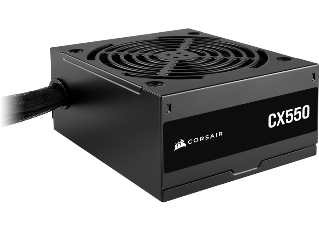 CORSAIR PSU 550W CX550,80 PLUSBronze, 120mm Low-Noise fanATX