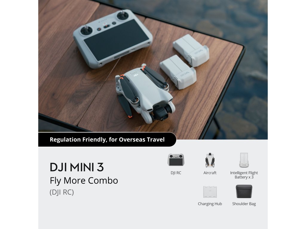 DJI Mini 3 FMC (DJI RC) NEWFly More Combo