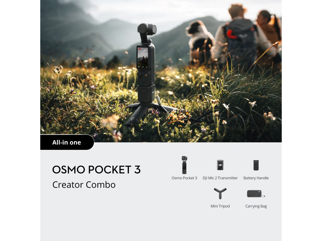 DJI Osmo Pocket 3 Creator Comb