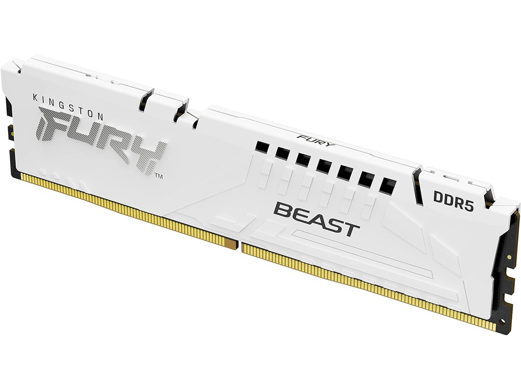 Kingston 16GB 5200MHz DDR5 (2x8GB), CL36 Fury Beast,Black, EXPO, 1RX16, 288-pin, 16GBit