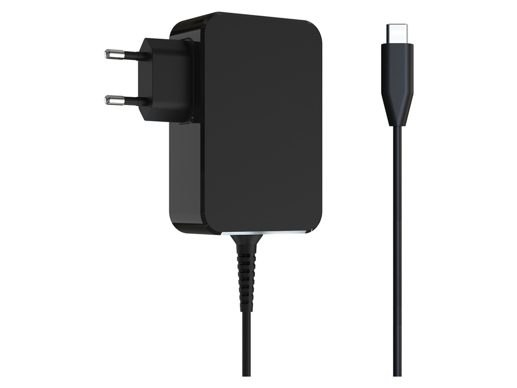 LC-Power USB GaN punjač 45W Punjač za laptope, USB-C,5-20V, 2.25-3A