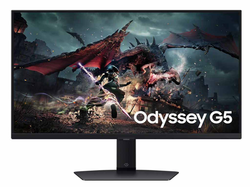 Samsung Monitor  LS27DG500EUXEN 27"/IPS/2560x1440/180Hz/1ms GtG/HDMI,DP/freesync/pivot,visina/crna