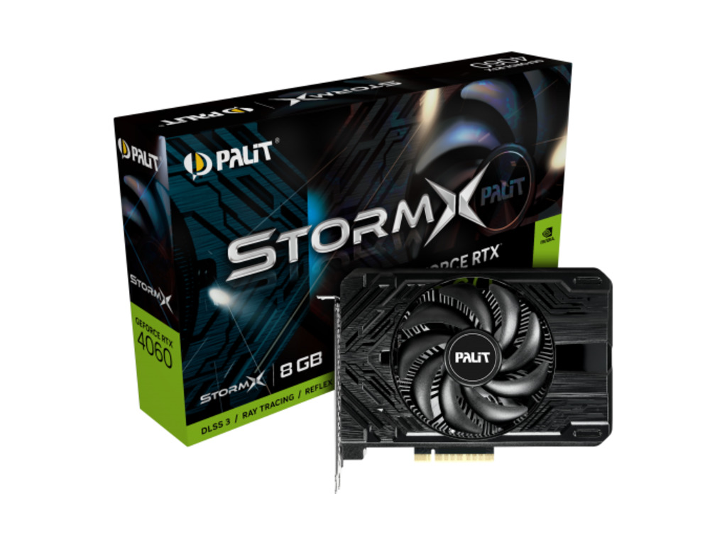 PALIT VGA RTX 4060 StormX 8GGDDR6, 128bit, 3xDP, HDMI