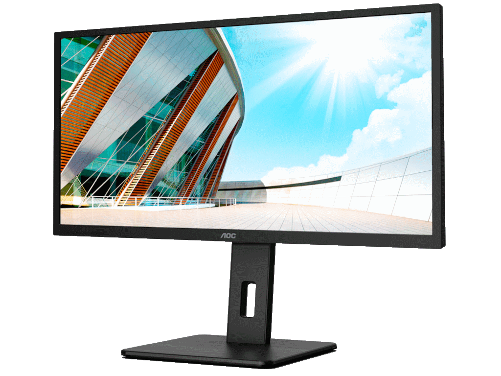 AOC Monitor  Q32P2 31,5"/IPS/2560x1440/75Hz/4ms GtG/HDMIx2,DP,USB/Pivot,visina/zvučnici/VESA/crna