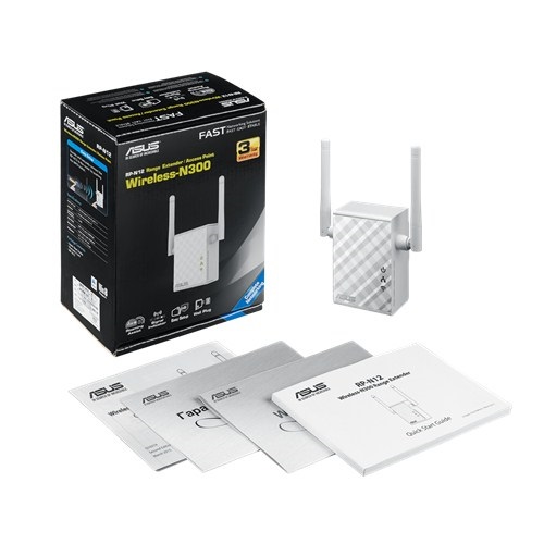 ASUS RP-N12 Wireless-N300 Access Point/Range Extender