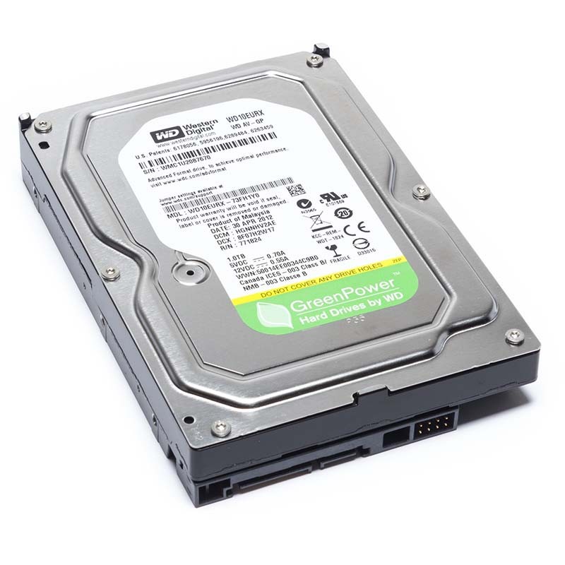 WD HDD 1TB SATA3 64MB PullAV-GP 6Gb/sgarancija 12mjeseci